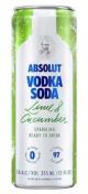 Absolut - Lime & Cucumber Vodka Soda 0 (355ml)