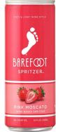 Barefoot - Pink Moscato Spritzer 0 (4 pack cans)
